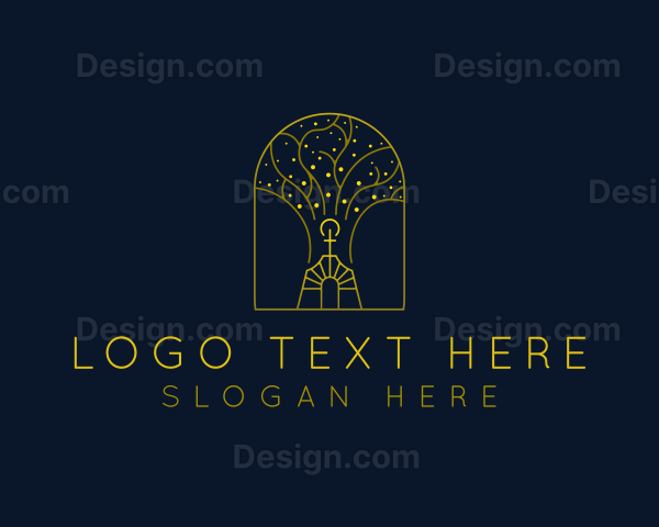 Religious Tree Church Logo