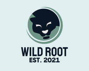 Wild Panther Jungle logo design