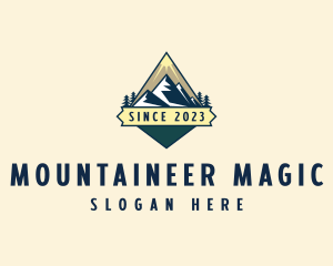 Summit Mountaineering Trekking logo design