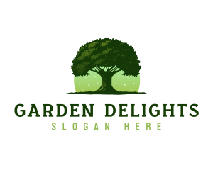 Oak Tree Nature logo design