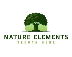 Oak Tree Nature logo design