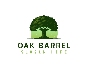 Oak Tree Nature logo design