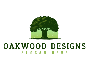 Oak Tree Nature logo design
