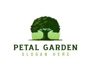 Oak Tree Nature logo design