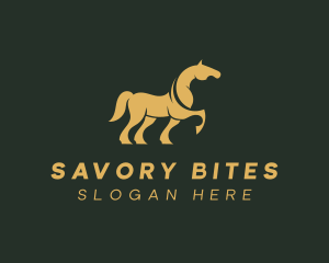 Golden Horse Stallion logo