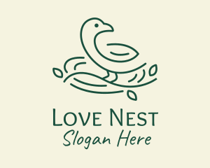 Wild Forest Bird  logo design