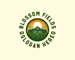 Agriculture Farm Field logo design