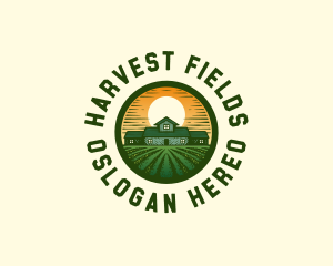 Agriculture Farm Field logo design