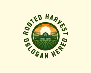 Agriculture Farm Field logo design