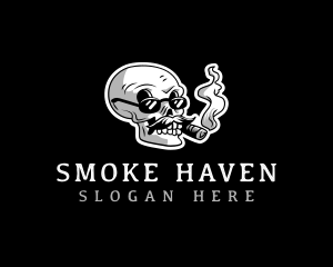 Tobacco Skull Smoke logo