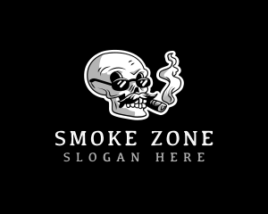 Tobacco Skull Smoke logo