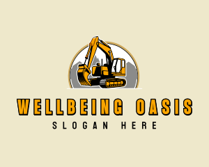 Excavation Quarry Mining Logo