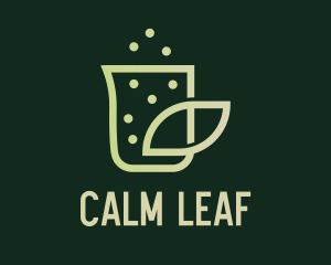 Organic Leaf Beaker  logo