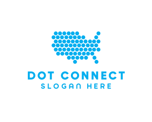 USA Dot Map logo