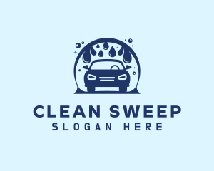 Car Wash Cleaning logo design