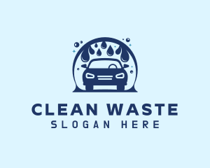 Car Wash Cleaning logo design