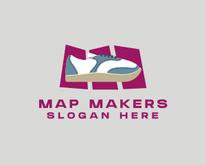 Sports Rubber Shoes  logo design