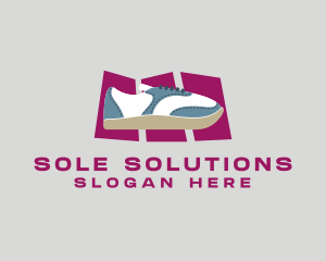 Sports Rubber Shoes  logo design