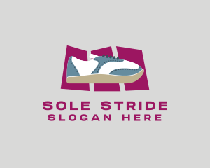 Sports Rubber Shoes  logo design