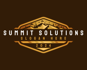 Mountain Summit Travel logo design