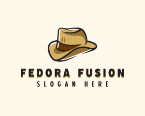 Western Cowboy Hat logo design