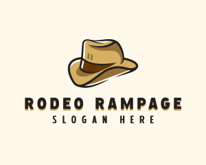 Western Cowboy Hat logo design