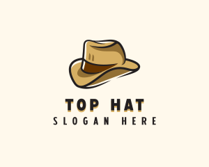 Western Cowboy Hat logo design