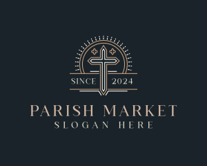 Holy Crucifix Parish logo design