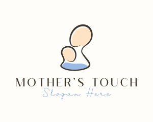 Mother Baby Parenting logo design