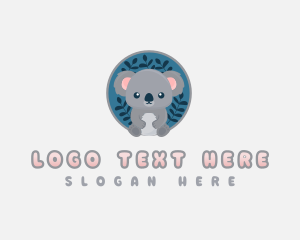 Australian Cute Koala logo