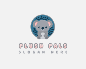 Australian Cute Koala logo design