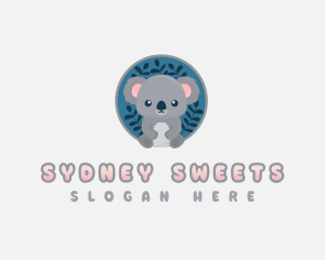 Australian Cute Koala logo