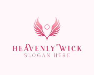 Halo Angel Memorial logo design