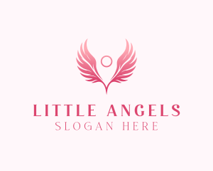 Halo Angel Memorial logo design