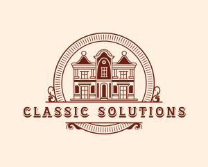 Classic Mansion Realty logo design