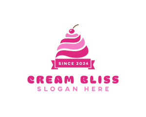 Cherry Ice Cream Sundae logo