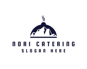 Mountain Restaurant Diner logo design