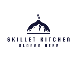 Mountain Restaurant Diner logo design