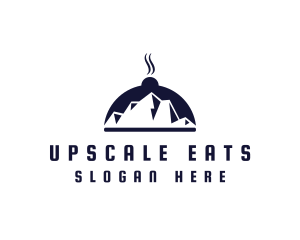 Mountain Restaurant Diner logo design