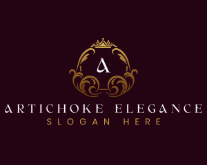 Royalty Elegant Crown logo design