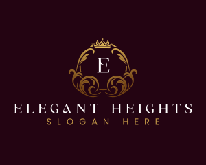 Royalty Elegant Crown logo design