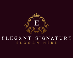 Royalty Elegant Crown logo design