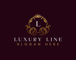 Royalty Elegant Crown logo design