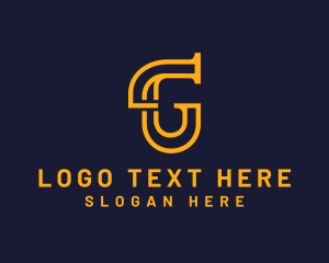 Venture - Modern Fashion Studio Letter G logo design