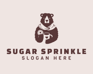 Coffee & Donut Bear logo