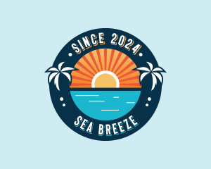 Beach Sea Toursim logo design