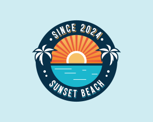 Beach Sea Toursim logo design