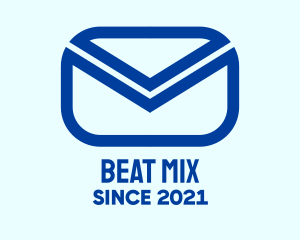 Blue Mail Envelope  logo