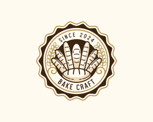 Bun Bread Bakery logo design