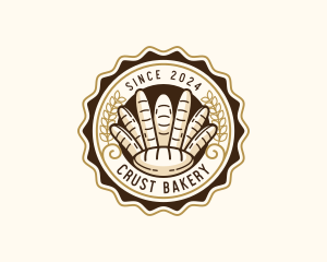 Bun Bread Bakery logo design